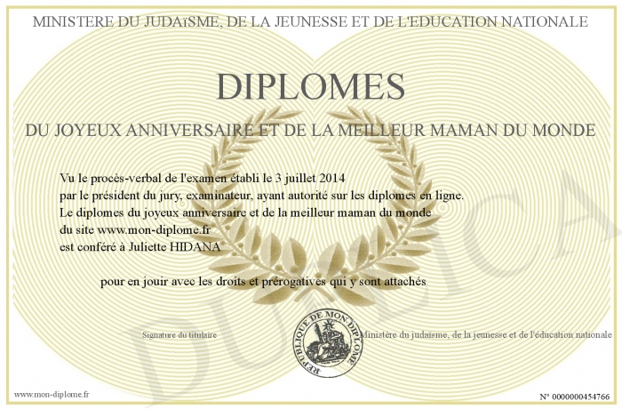 diplome universitaire judaisme
